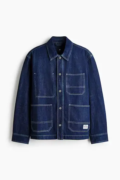 Denim overshirt