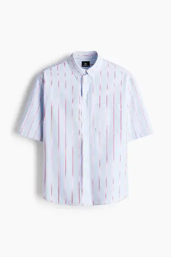 Relaxed Fit Short-sleeved Oxford shirt